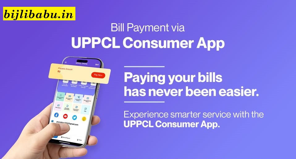 एक भारतीय नागरिक अपने फ़ोन पर UPPCL ऐप का उपयोग करके स्मार्ट मीटर को मैनेज कर रहा है