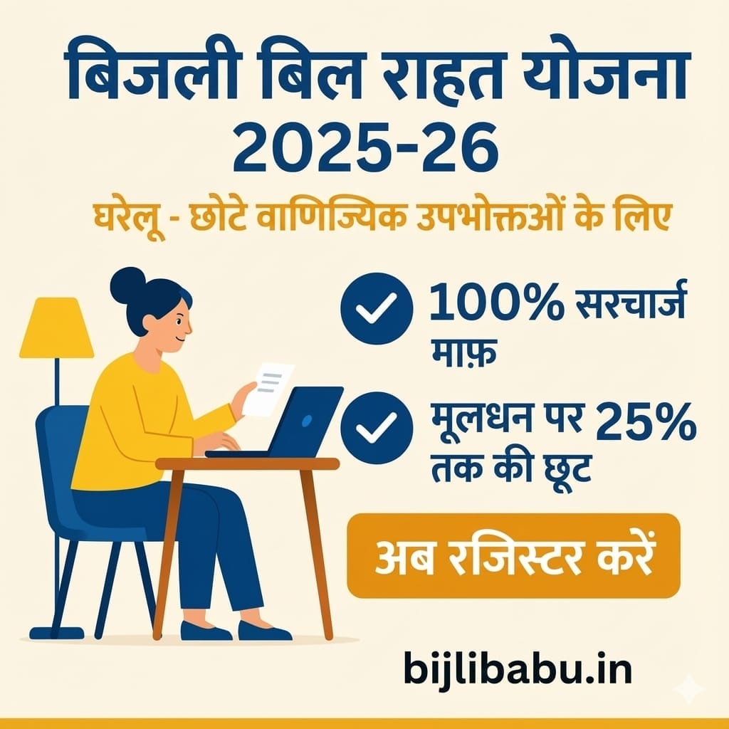 BijliBabu - योजना बैनर / थंबनेल