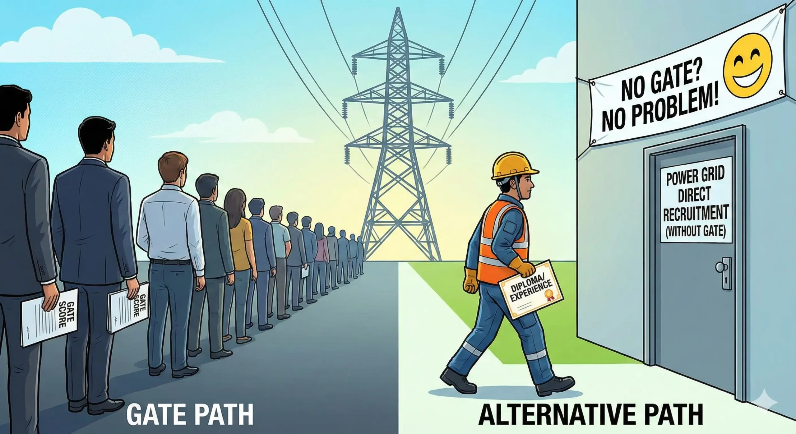 Power Grid Recruitment Without GATE 2026