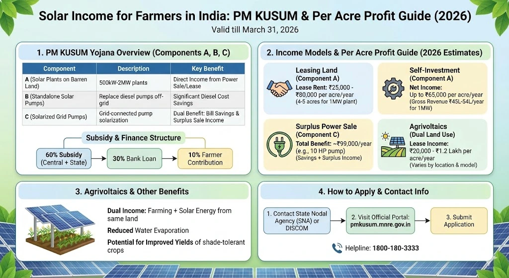 Solar Farming Business Plan India 2026