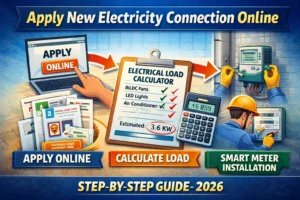 Bijli Babu 67 नया बिजली कनेक्शन ऑनलाइन 2026: 15 मिनट में मीटर अप्लाई करें (झटपट पोर्टल गाइड)