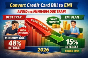 Bijli Babu 57 Convert Credit Card Bill into EMI 2026: Minimum Due Trap से बचने का सही तरीका